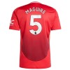 Oficiální Fotbalový Dres Manchester United Maguire 5 Domácí 2024-25 pro Muži